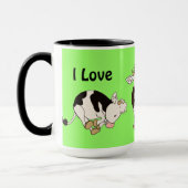 Ik hou van koeien mok (Links)