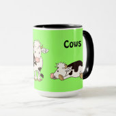 Ik hou van koeien mok (Voorkant rechts)