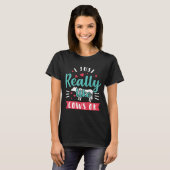 Ik hou van Koeien. T-shirt (Voorkant volledig)