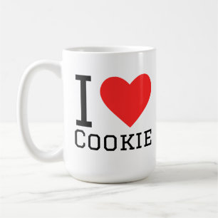 Ik hou van koekje koffiemok