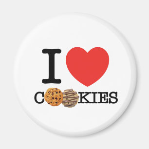 Ik hou van koekjes magneet