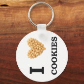 Ik hou van koekjes sleutelhanger (Voorkant)