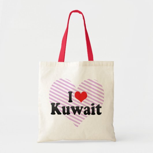 Ik hou van Koeweit Tote Bag (Voorkant)