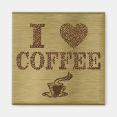 Ik hou van Koffee Magnet (Voorkant)
