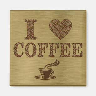 Ik hou van Koffee Magnet