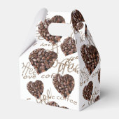 Ik hou van koffie! bedankdoosjes (Achterkant)