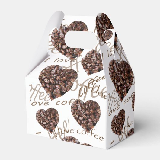 Ik hou van koffie! bedankdoosjes (Achterkant)