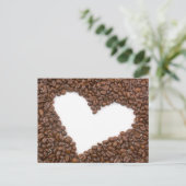 Ik hou van koffie briefkaart (Staand voorkant)