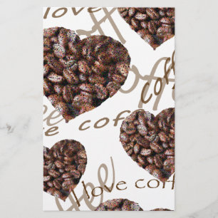 Ik hou van koffie! briefpapier