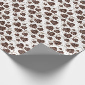 Ik hou van koffie! cadeaupapier (Hoek)