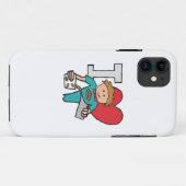 Ik hou van koffie Case-Mate iPhone case (Achterkant (horizontaal))