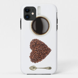 Ik hou van koffie iPhone 11 hoesje