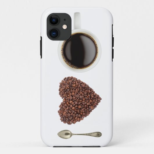 Ik hou van koffie Case-Mate iPhone case (Achterkant)