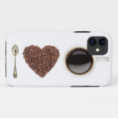 Ik hou van koffie Case-Mate iPhone case (Achterkant (horizontaal))