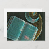Ik hou van koffie en boeken briefkaart (Voorkant / Achterkant)