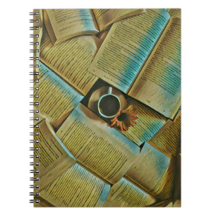 Ik hou van koffie en boeken notitieboek