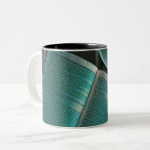 Ik hou van koffie en boeken tweekleurige koffiemok (Voorkant links)