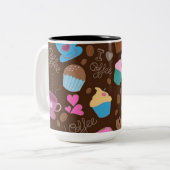 Ik hou van koffie en Mok van behandelingen (Voorkant links)