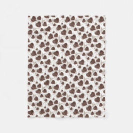 Ik hou van koffie! fleece deken