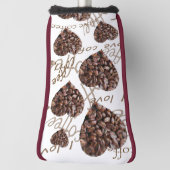 Ik hou van koffie golfheadcover (Draai 90)