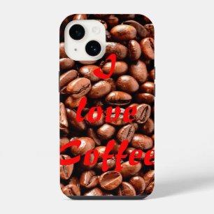 Ik hou van koffie iPhone 14 hoesje