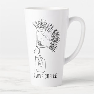 IK HOU VAN KOFFIE  KOFFIE HOUDT VAN MIJ LATTE MOK