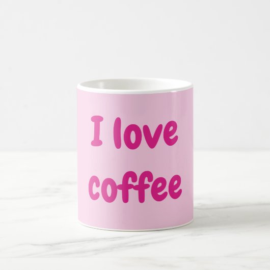 Ik hou van koffie koffiemok (Center)