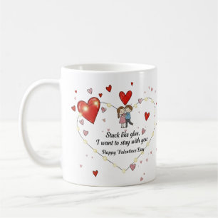Ik hou van koffie met jou koffiemok