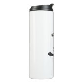 Ik hou van koffie met mijn zuurstof thermosbeker (Gedraaid links)