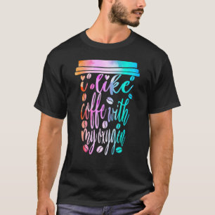 Ik hou van koffie met mijn zuurstofcafeïne Drink T-shirt
