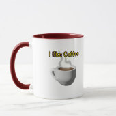 Ik hou van koffie  mok (Links)