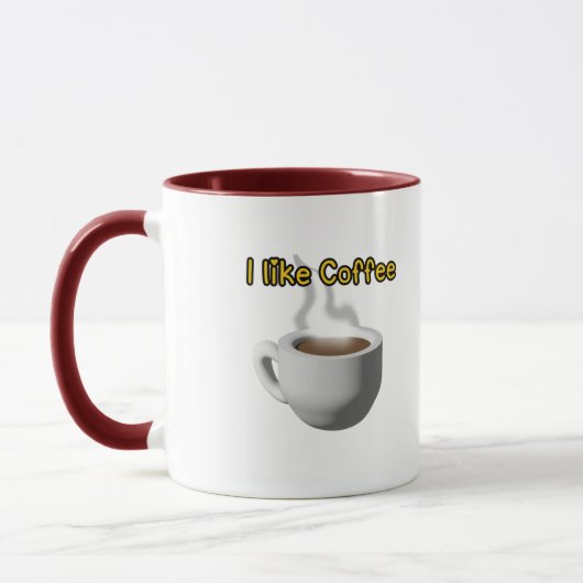 Ik hou van koffie mok (Links)