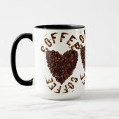 Ik hou van koffie mok (Links)