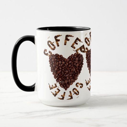 Ik hou van koffie mok (Links)