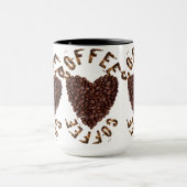 Ik hou van koffie mok (Midden)