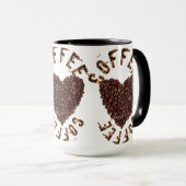 Ik hou van koffie mok (Voorkant rechts)