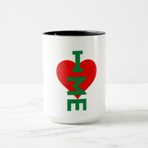 Ik hou van koffie mok