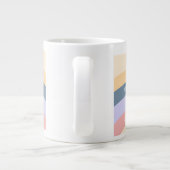 Ik hou van koffie-mok grote koffiekop (Achterkant)