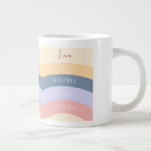 Ik hou van koffie-mok grote koffiekop (Rechts)