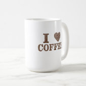 Ik hou van koffie-Mok Koffiemok (Voorkant rechts)