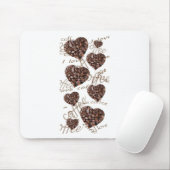Ik hou van koffie!! muismat (Met muis)