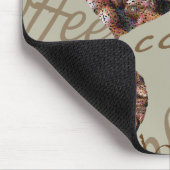 Ik hou van koffie! muismat (Hoek)