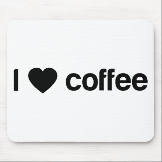 Ik hou van koffie muismat