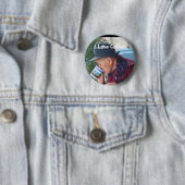 Ik hou van koffie ronde button 5,7 cm (In situ)