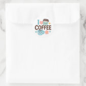 Ik Hou Van Koffie Schattig Kawaii Sticker – Aardig (Tas)