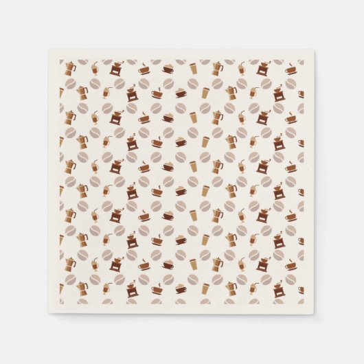 Ik hou van koffie servetten (Voorkant)