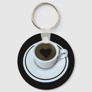 Ik hou van koffie sleutelhanger