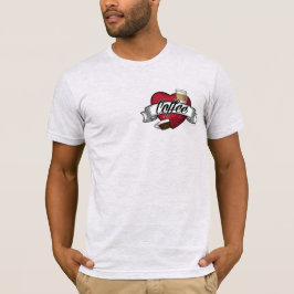 Ik hou van koffie t-shirt