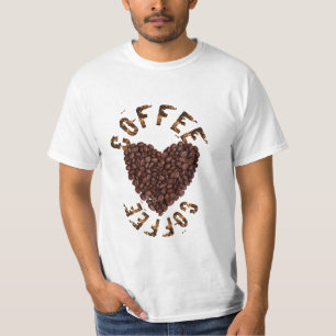Ik hou van koffie t-shirt