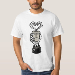 Ik hou van koffie t-shirt